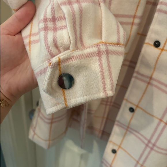 NEW Light Pink Shirt Jacket - Picture 7 of 9